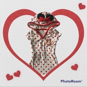 DISNEY JR-MINNIE MOUSE BATHING SUIT COVER UP